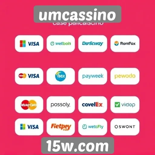 Métodos de pagamento no umcassino